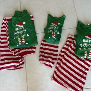 Matching family pajamas